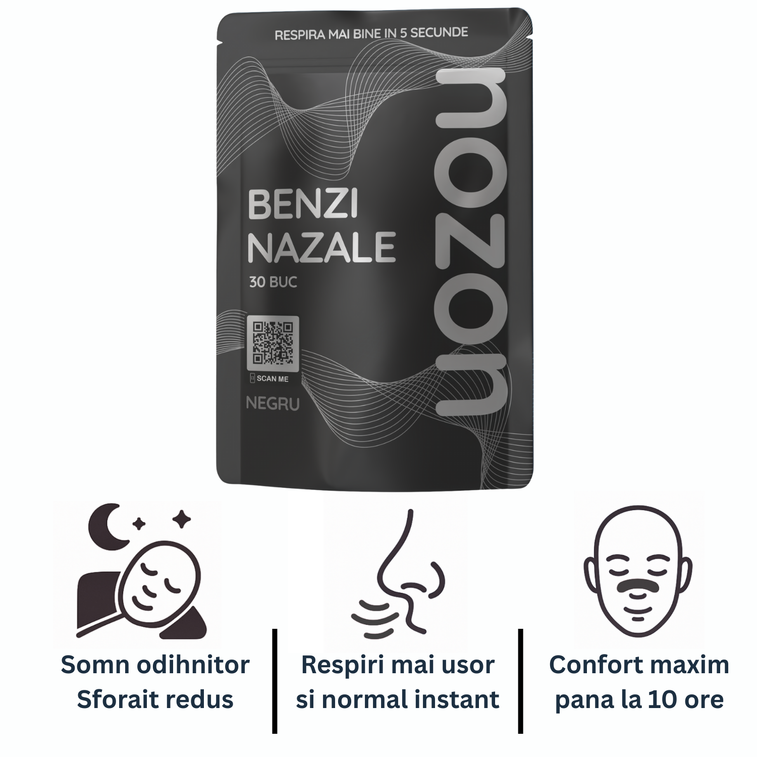 NOZON™ Benzi Nazale - Set de 30 bucati